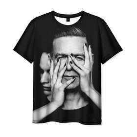 Мужская футболка 3D с принтом Брайан Адамс в Тюмени, 100% полиэфир | прямой крой, круглый вырез горловины, длина до линии бедер | Тематика изображения на принте: bryan adams | автор | брайан адамс | гитарист | исполнитель песен | канадский | рок музыкант