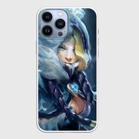 Чехол для iPhone 13 Pro Max с принтом Crystal Maiden в Тюмени,  |  | crystal | dota | dota 2 | maiden | дота | дотан | кристал | кристалка | мейден | раки