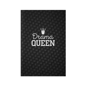 Обложка для паспорта матовая кожа с принтом Drama queen в Тюмени, натуральная матовая кожа | размер 19,3 х 13,7 см; прозрачные пластиковые крепления | drama | drama queen | hipster | queen | swag | свег | свэг | хипстер | хисптеры