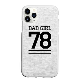 Чехол для iPhone 11 Pro Max матовый с принтом Bad girl в Тюмени, Силикон |  | bad | bad girl | girl | hipster | swag | свег | свэг | хипстер | хисптеры | цитата