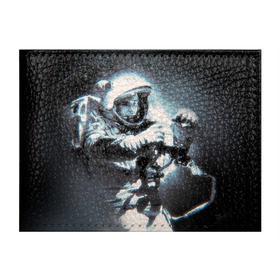 Обложка для студенческого билета с принтом Гагарин 5 в Тюмени, натуральная кожа | Размер: 11*8 см; Печать на всей внешней стороне | Тематика изображения на принте: 12 апреля | гагарин | день космонавтики | космонавт | космонавтика | космос | юра | юрий