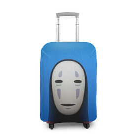 Чехол для чемодана 3D с принтом Унесённые призраками в Тюмени, 86% полиэфир, 14% спандекс | двустороннее нанесение принта, прорези для ручек и колес | spirited away | миядзаки | хаяо