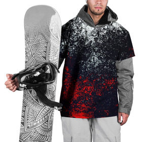 Накидка на куртку 3D с принтом Брызги красок в Тюмени, 100% полиэстер |  | гранж | краска | новые | прикольные | текстуры | цветные
