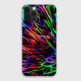 Чехол для iPhone 12 Pro Max с принтом Разноцветные разводы в Тюмени, Силикон |  | Тематика изображения на принте: гранж | краска | разводы | цветные