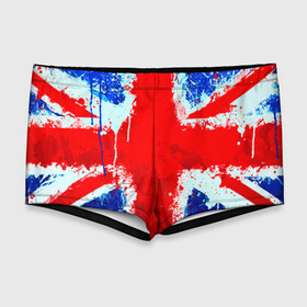 Мужские купальные плавки 3D с принтом Англия в Тюмени, Полиэстер 85%, Спандекс 15% |  | англия | краска | модные | популярные | прикольные | стена | флаг