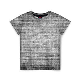 Детская футболка 3D с принтом Плетёнка в Тюмени, 100% гипоаллергенный полиэфир | прямой крой, круглый вырез горловины, длина до линии бедер, чуть спущенное плечо, ткань немного тянется | Тематика изображения на принте: мешок | сетка | сукно | ткань