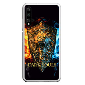 Чехол для Honor 20 с принтом Dark Souls 11 в Тюмени, Силикон | Область печати: задняя сторона чехла, без боковых панелей | dark souls | praise the sun | you died | дарк соулс