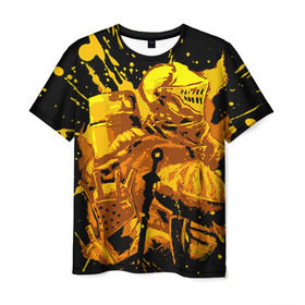 Мужская футболка 3D с принтом Dark Souls 15 в Тюмени, 100% полиэфир | прямой крой, круглый вырез горловины, длина до линии бедер | dark souls