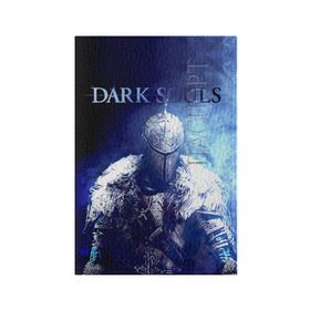 Обложка для паспорта матовая кожа с принтом Dark Souls 17 в Тюмени, натуральная матовая кожа | размер 19,3 х 13,7 см; прозрачные пластиковые крепления | Тематика изображения на принте: dark souls