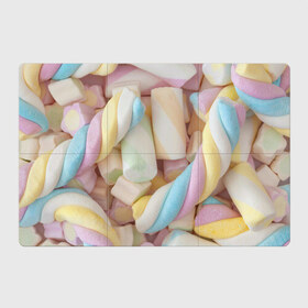 Магнитный плакат 3Х2 с принтом Зефир в Тюмени, Полимерный материал с магнитным слоем | 6 деталей размером 9*9 см | candy | еда | зефир | конфеты | мармелад | сладкое