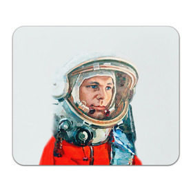 Коврик прямоугольный с принтом Гагарин в Тюмени, натуральный каучук | размер 230 х 185 мм; запечатка лицевой стороны | space | гагарин | космос | россия
