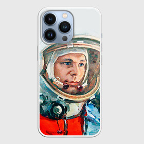 Чехол для iPhone 13 Pro с принтом Гагарин в Тюмени,  |  | space | гагарин | космос | россия