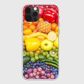 Чехол для iPhone 12 Pro Max с принтом Плоды в Тюмени, Силикон |  | Тематика изображения на принте: овощи | фрукты | ягоды