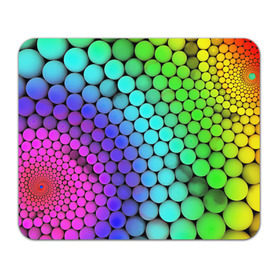 Коврик прямоугольный с принтом Цветные шары в Тюмени, натуральный каучук | размер 230 х 185 мм; запечатка лицевой стороны | абстракция | краски | круги | цвета | шары