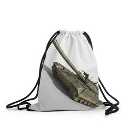 Рюкзак-мешок 3D с принтом Армата 2 в Тюмени, 100% полиэстер | плотность ткани — 200 г/м2, размер — 35 х 45 см; лямки — толстые шнурки, застежка на шнуровке, без карманов и подкладки | 9 мая | armata | армата | военная техника | танк | техника