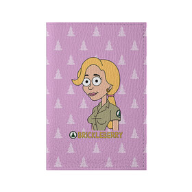 Обложка для паспорта матовая кожа с принтом Brickleberry в Тюмени, натуральная матовая кожа | размер 19,3 х 13,7 см; прозрачные пластиковые крепления | brickleberry | mult | бриклберри | мишки | мульт | мультсериал | мульфильмы | стив | этель