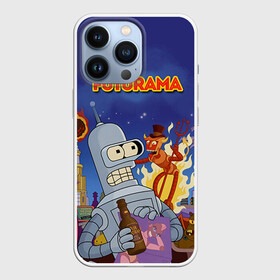 Чехол для iPhone 13 Pro с принтом Futurama в Тюмени,  |  | bender | fry | futurama | mult | бендер | бэндер | лила | мульт | мультсериал | мульфильмы | фрай | футутрама