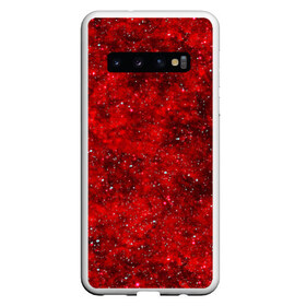 Чехол для Samsung Galaxy S10 с принтом Red Star в Тюмени, Силикон | Область печати: задняя сторона чехла, без боковых панелей | абстракция | арт | брызги | краска | красный | цветные