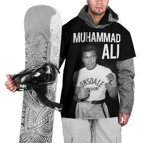 Накидка на куртку 3D с принтом Muhammad Ali в Тюмени, 100% полиэстер |  | Тематика изображения на принте: ali | boxing | muhammad ali |   |  muhammad |  бокс | али | боксер | мухамад. мухаммад | мухаммед | мухаммед али