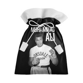 Подарочный 3D мешок с принтом Muhammad Ali в Тюмени, 100% полиэстер | Размер: 29*39 см | Тематика изображения на принте: ali | boxing | muhammad ali |   |  muhammad |  бокс | али | боксер | мухамад. мухаммад | мухаммед | мухаммед али