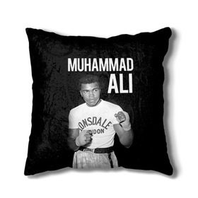Подушка 3D с принтом Muhammad Ali в Тюмени, наволочка – 100% полиэстер, наполнитель – холлофайбер (легкий наполнитель, не вызывает аллергию). | состоит из подушки и наволочки. Наволочка на молнии, легко снимается для стирки | ali | boxing | muhammad ali |   |  muhammad |  бокс | али | боксер | мухамад. мухаммад | мухаммед | мухаммед али