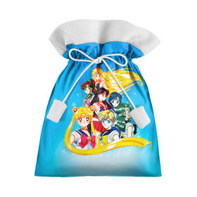 Подарочный 3D мешок с принтом Sailor Moon в Тюмени, 100% полиэстер | Размер: 29*39 см | anime | sailor moon | sailormoon | аниме | красавица воин сейлор мун | сейлор мун | сейлормун | усаги | усаги цукино | цукино