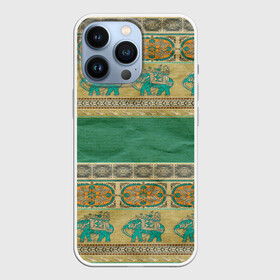 Чехол для iPhone 13 Pro с принтом Орнамент в Тюмени,  |  | индия | орнамент | слон | узон