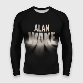 Мужской рашгард 3D с принтом Alan Wake в Тюмени,  |  | Тематика изображения на принте: alan | wake | алан уэйк | игра