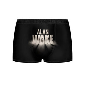 Мужские трусы 3D с принтом Alan Wake в Тюмени, 50% хлопок, 50% полиэстер | классическая посадка, на поясе мягкая тканевая резинка | Тематика изображения на принте: alan | wake | алан уэйк | игра