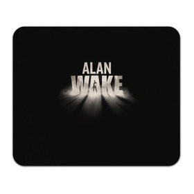 Коврик прямоугольный с принтом Alan Wake в Тюмени, натуральный каучук | размер 230 х 185 мм; запечатка лицевой стороны | alan | wake | алан уэйк | игра