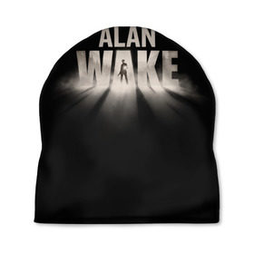 Шапка 3D с принтом Alan Wake в Тюмени, 100% полиэстер | универсальный размер, печать по всей поверхности изделия | alan | wake | алан уэйк | игра