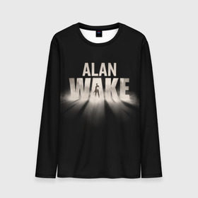 Мужской лонгслив 3D с принтом Alan Wake в Тюмени, 100% полиэстер | длинные рукава, круглый вырез горловины, полуприлегающий силуэт | alan | wake | алан уэйк | игра