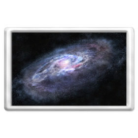 Магнит 45*70 с принтом Млечный путь в Тюмени, Пластик | Размер: 78*52 мм; Размер печати: 70*45 | вселенная | галактика | звёзды | камета | космос | метеориты | метеоры | млечный путь | орбита | планеты | солнечная система