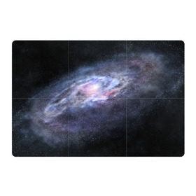 Магнитный плакат 3Х2 с принтом Млечный путь в Тюмени, Полимерный материал с магнитным слоем | 6 деталей размером 9*9 см | вселенная | галактика | звёзды | камета | космос | метеориты | метеоры | млечный путь | орбита | планеты | солнечная система