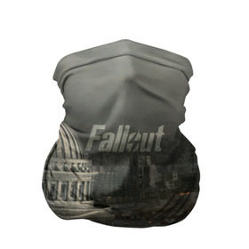 Бандана-труба 3D с принтом Fallout в Тюмени, 100% полиэстер, ткань с особыми свойствами — Activecool | плотность 150‒180 г/м2; хорошо тянется, но сохраняет форму | vault tec | фоллаут