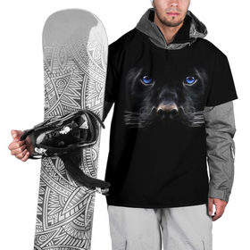 Накидка на куртку 3D с принтом Добрый пёс в Тюмени, 100% полиэстер |  | 