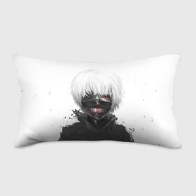 Подушка 3D антистресс с принтом Tokyo Ghoul в Тюмени, наволочка — 100% полиэстер, наполнитель — вспененный полистирол | состоит из подушки и наволочки на молнии | anime | ghoul | tokyo | tokyo ghoul | гуль