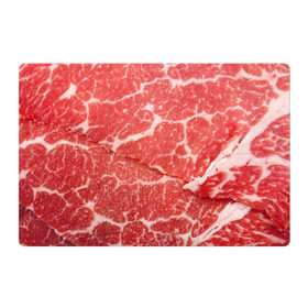 Магнитный плакат 3Х2 с принтом Кусок мяса в Тюмени, Полимерный материал с магнитным слоем | 6 деталей размером 9*9 см | Тематика изображения на принте: баранина | бекон | белок | говядина | еда | жилы | кровь | кусок | мощь | мышцы | мясо | нарезка | отбивная | пища | протеин | свинина | сила | телятина | туша | филе | хрящи