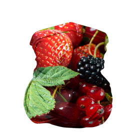 Бандана-труба 3D с принтом Любимые ягоды в Тюмени, 100% полиэстер, ткань с особыми свойствами — Activecool | плотность 150‒180 г/м2; хорошо тянется, но сохраняет форму | вкусно | голубика | дача | деревня | ежевика | зелень | клубника | малина | огород | полезно | сад | смородина | сок | фрукты | черника | шиповник | ягоды