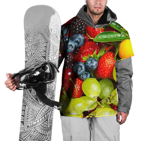 Накидка на куртку 3D с принтом Вкусные ягоды в Тюмени, 100% полиэстер |  | виноград | вкусно | голубика | дача | деревня | ежевика | клубника | малина | огород | полезно | рябина | сад | смородина | сок | фрукты | черника | ягоды