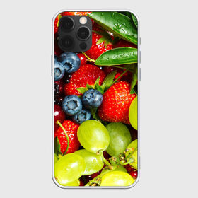 Чехол для iPhone 12 Pro Max с принтом Вкусные ягоды в Тюмени, Силикон |  | Тематика изображения на принте: виноград | вкусно | голубика | дача | деревня | ежевика | клубника | малина | огород | полезно | рябина | сад | смородина | сок | фрукты | черника | ягоды