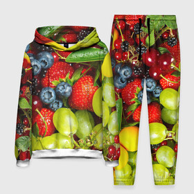 Мужской костюм 3D (с толстовкой) с принтом Вкусные ягоды в Тюмени,  |  | Тематика изображения на принте: виноград | вкусно | голубика | дача | деревня | ежевика | клубника | малина | огород | полезно | рябина | сад | смородина | сок | фрукты | черника | ягоды