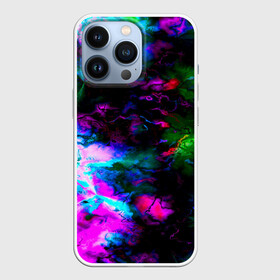 Чехол для iPhone 13 Pro с принтом Цветные волны в Тюмени,  |  | абстракция | иллюзии | краска | текстуры | цветные