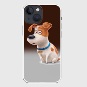 Чехол для iPhone 13 mini с принтом Max в Тюмени,  |  | animal | dog | pets | the secret life of pets | домашние животные | животные | песик | собака | собачка | тайная жизнь домашних животных