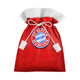 Подарочный 3D мешок с принтом Бавария лого в Тюмени, 100% полиэстер | Размер: 29*39 см | bayern | munchen | бавария | мюнхен | фк | фк бавария | футбол