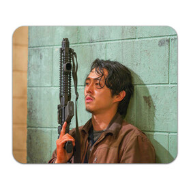 Коврик прямоугольный с принтом The walking dead в Тюмени, натуральный каучук | размер 230 х 185 мм; запечатка лицевой стороны | Тематика изображения на принте: 