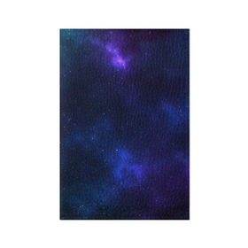 Обложка для паспорта матовая кожа с принтом Звёздное небо в Тюмени, натуральная матовая кожа | размер 19,3 х 13,7 см; прозрачные пластиковые крепления | вселенная | галактика | звёзды | камета | космос | метеориты | метеоры | небо | ночь | солнечная система