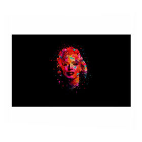 Бумага для упаковки 3D с принтом Marilyn Monroe Art в Тюмени, пластик и полированная сталь | круглая форма, металлическое крепление в виде кольца | Тематика изображения на принте: art | marilyn monroe | живопись | искусство | мэрилин монро