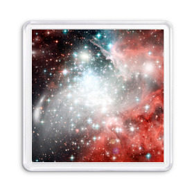 Магнит 55*55 с принтом Космические красоты в Тюмени, Пластик | Размер: 65*65 мм; Размер печати: 55*55 мм | Тематика изображения на принте: вселенная | галактика | звезды | планеты | туманность