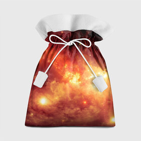 Подарочный 3D мешок с принтом Пылающий космос в Тюмени, 100% полиэстер | Размер: 29*39 см | вселенная | вспышка | галактика | звёзды | комета | космос | метеориты | метеоры | огонь | пламя | планеты | свет